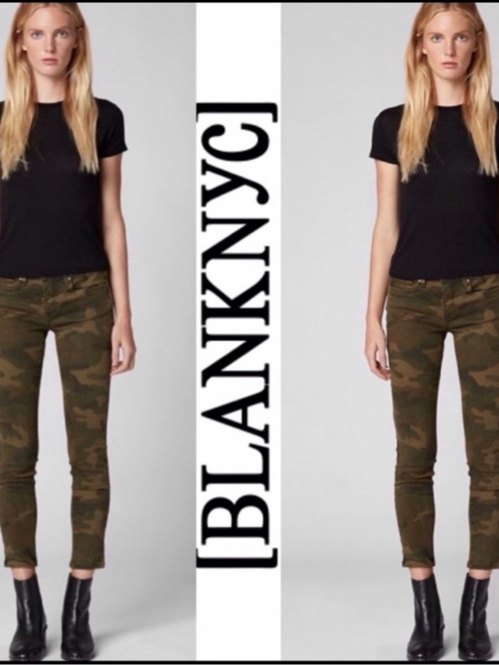 NWT[BLANKNYC] The Reade Crop Skinny Camo Jean